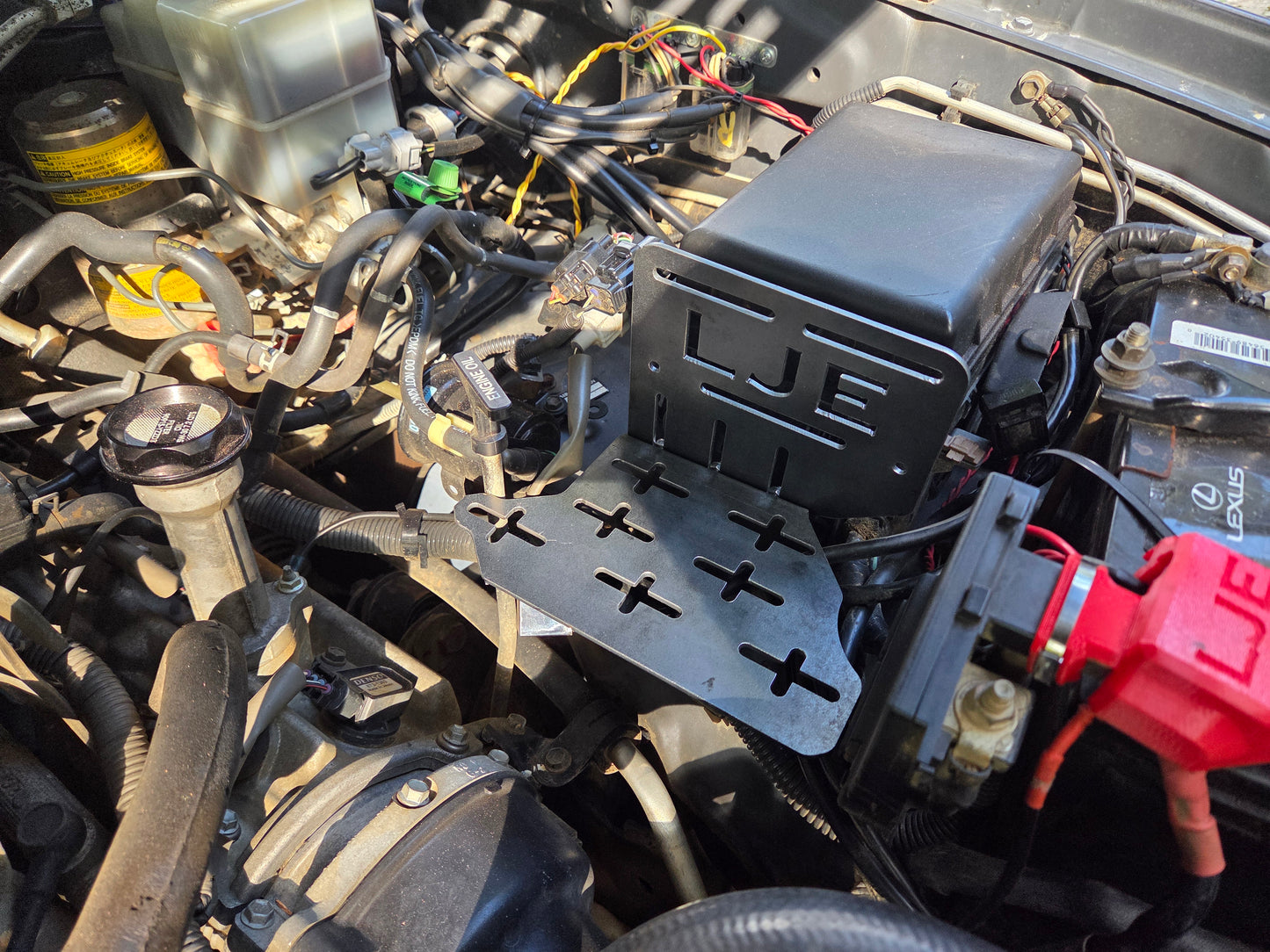 Auxbeam Switchboard Engine Bay Mounting Brackets