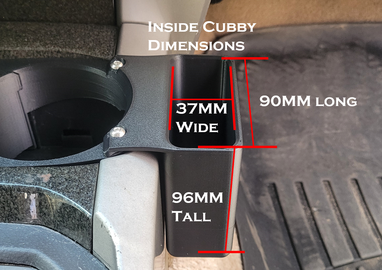 Ultimate Cupholder insert for 4th Gen 4Runner (2003-2009)