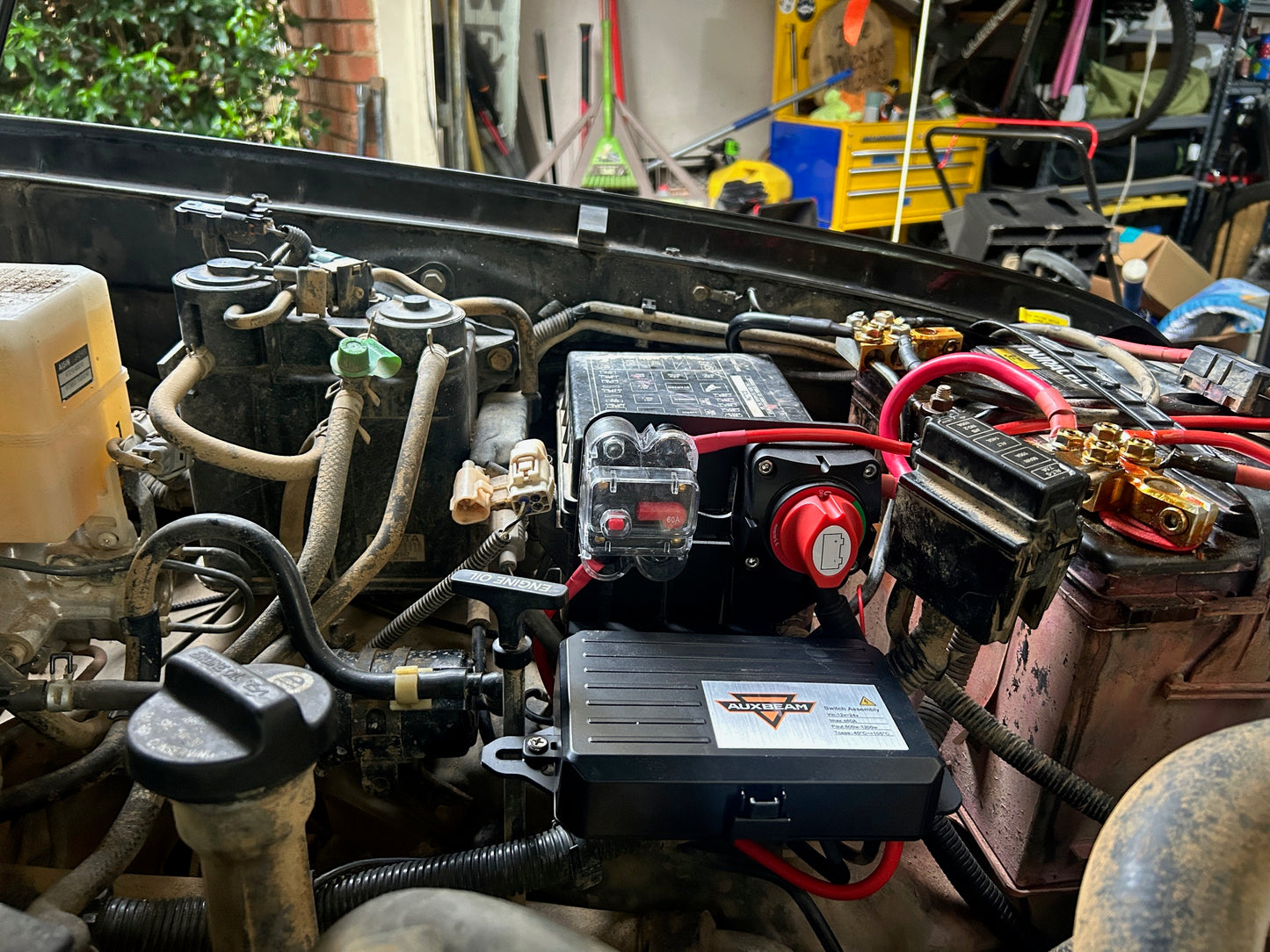 Auxbeam Switchboard Engine Bay Mounting Brackets