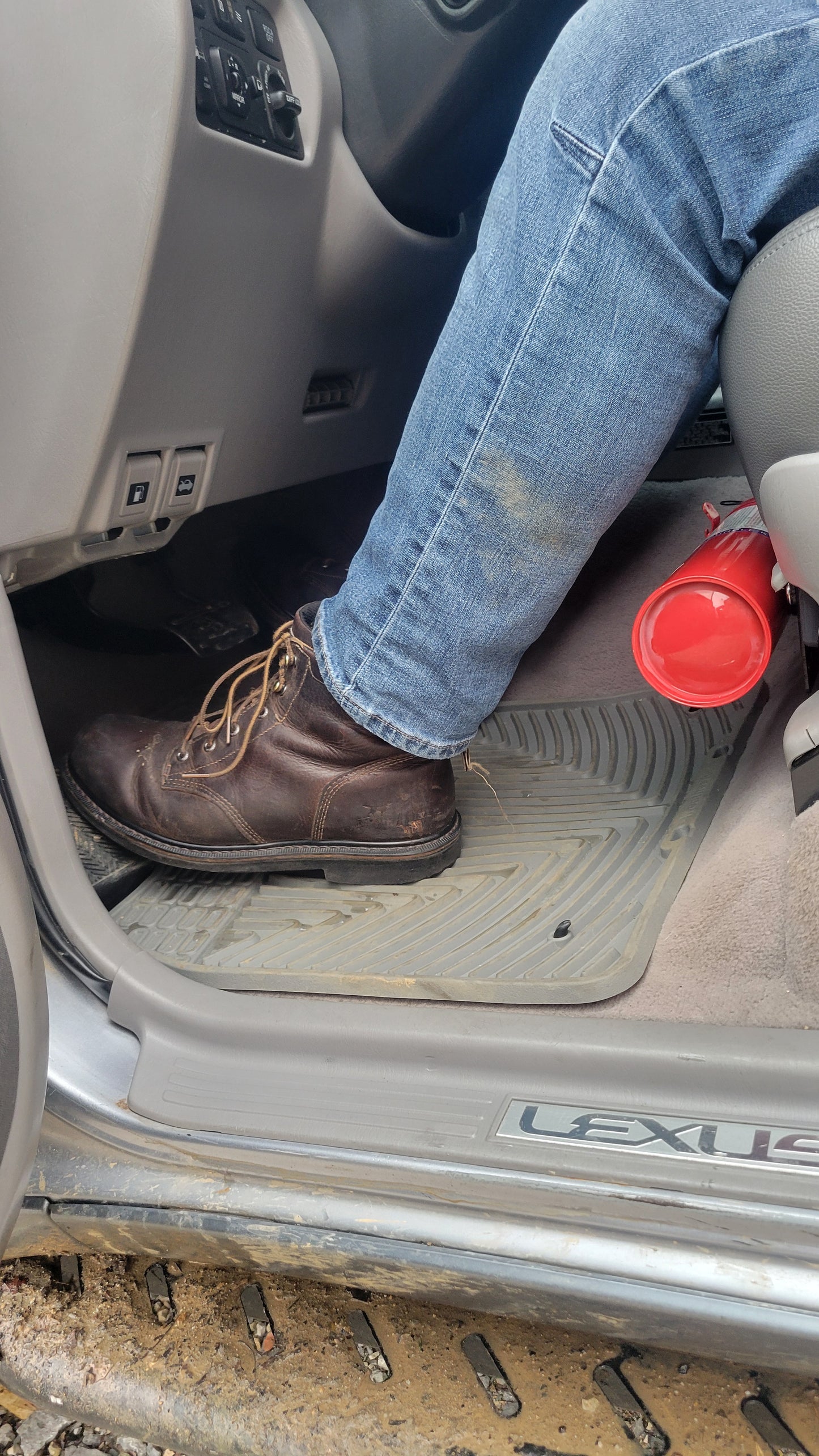 Seat Front Accessory/Fire Extinguisher Mounts