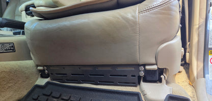 Seat Front Accessory/Fire Extinguisher Mounts