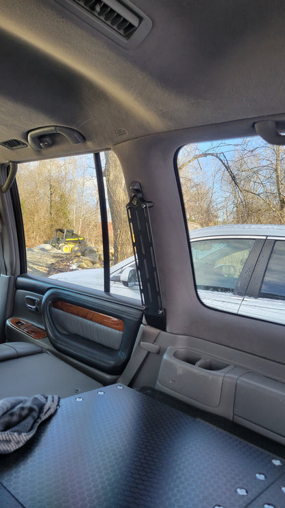 Modular Storage Panel | 2nd/3rd Row Seat Belt Delete Kit | 100 Series Landcruiser/LX470