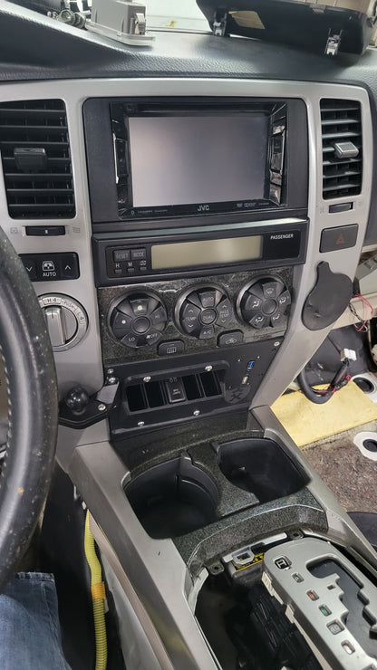 Modular Mount Panel for 4th Gen 4Runner Center Dash Panel (2003-2009)