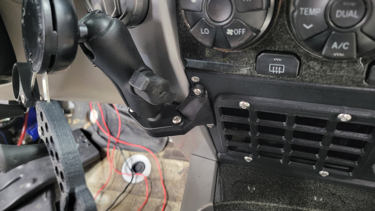 Modular Mount Panel for 4th Gen 4Runner Center Dash Panel (2003-2009)