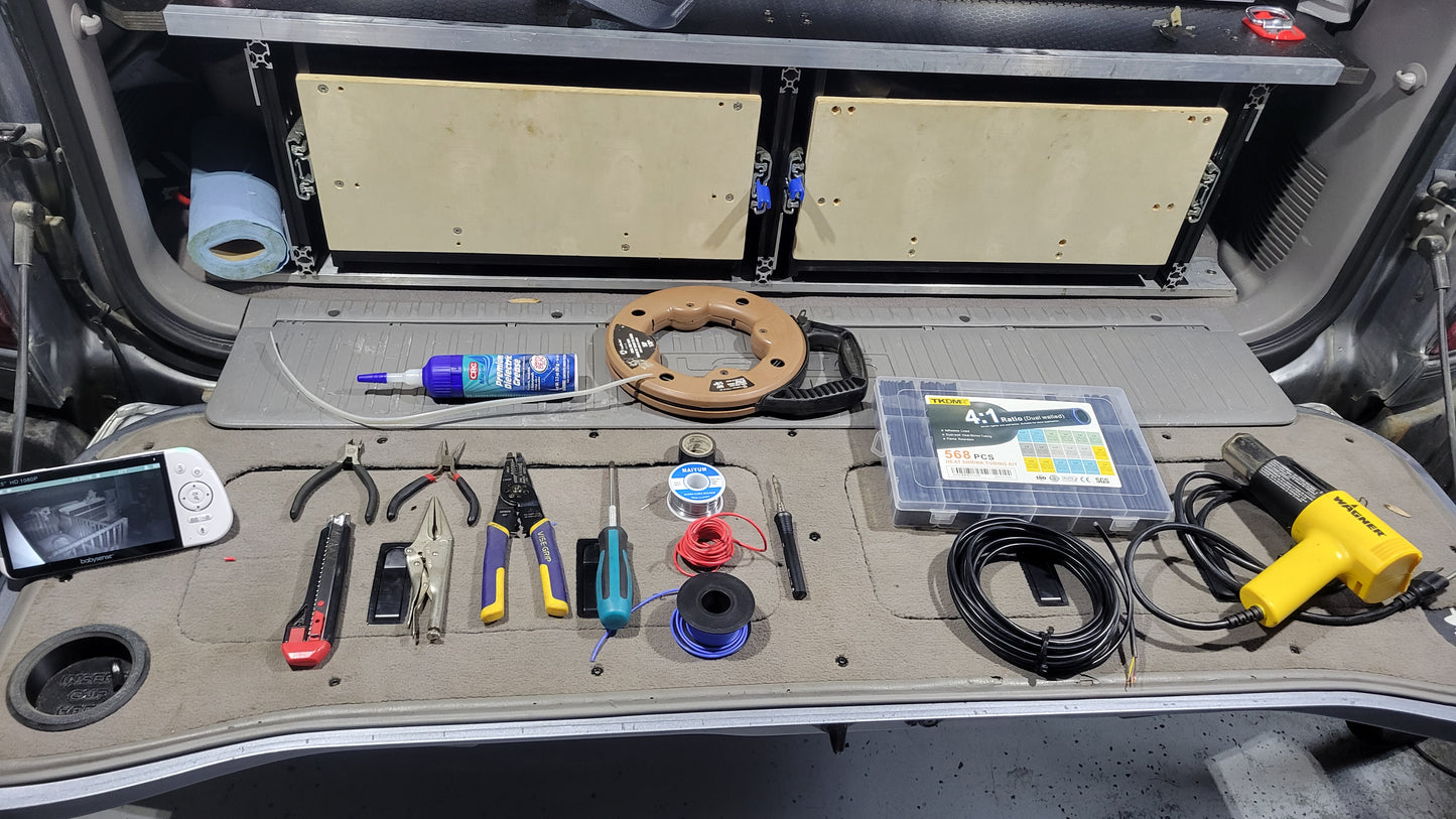 Rear Hatch Light Housings for the 100 Series Landcruiser/LX470