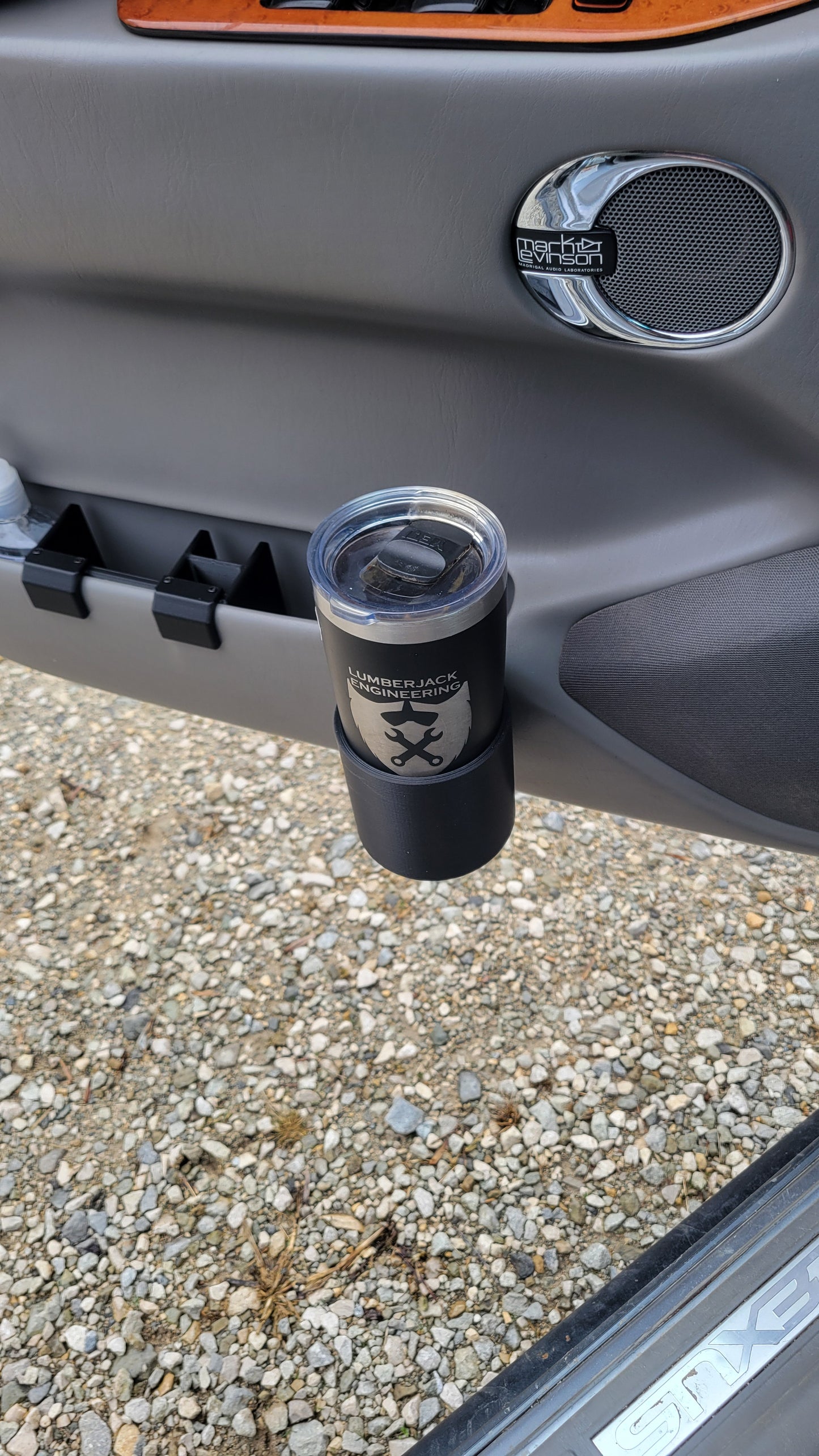 Clip on Landcruiser Door Cupholder