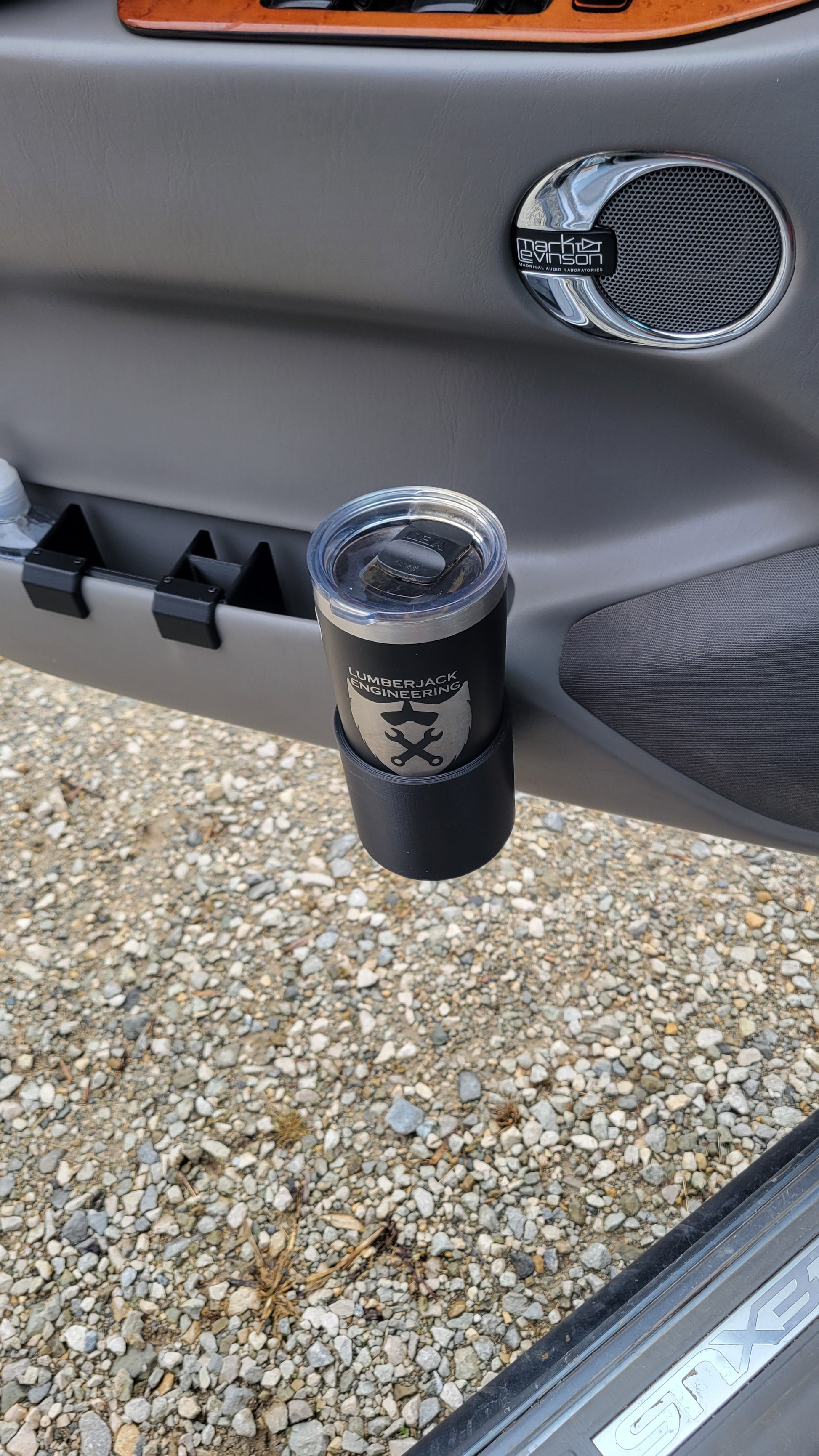 Clip on Landcruiser Door Cupholder