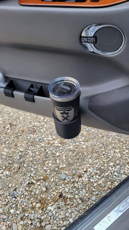 Clip on Landcruiser Door Cupholder