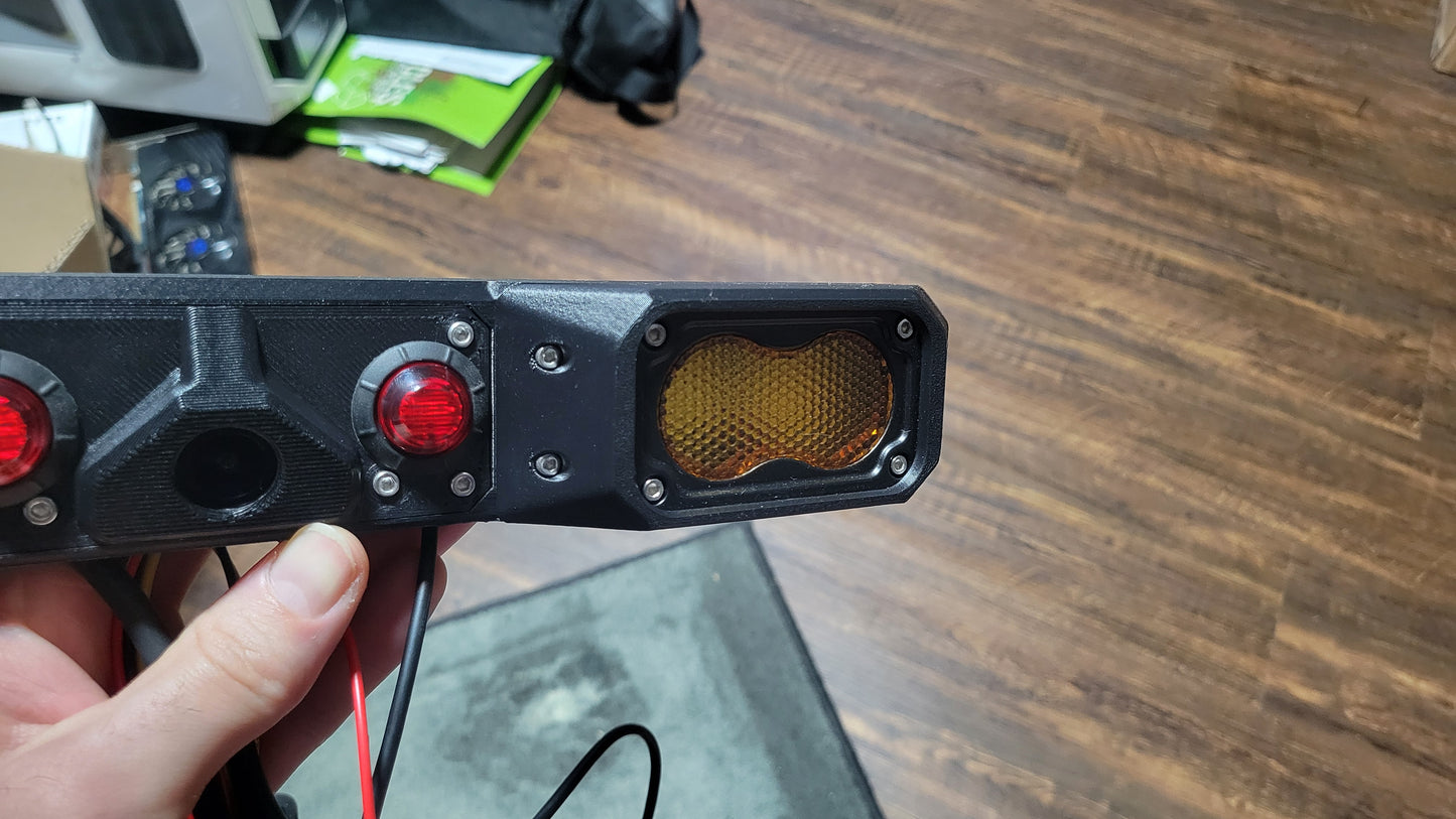 NIGHTHAWK: 4th Gen 4Runner Chase Light & Wolfbox Camera Mount | 2003-2009