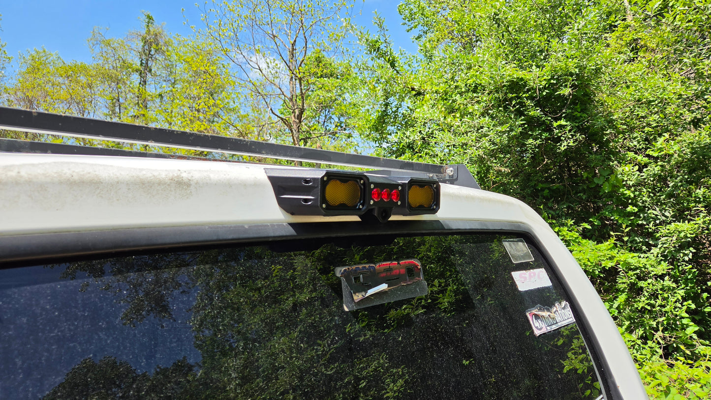 NIGHTHAWK: 4th Gen 4Runner Chase Light & Wolfbox Camera Mount | 2003-2009