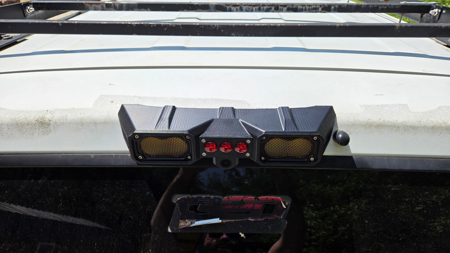 NIGHTHAWK: 4th Gen 4Runner Chase Light & Wolfbox Camera Mount | 2003-2009