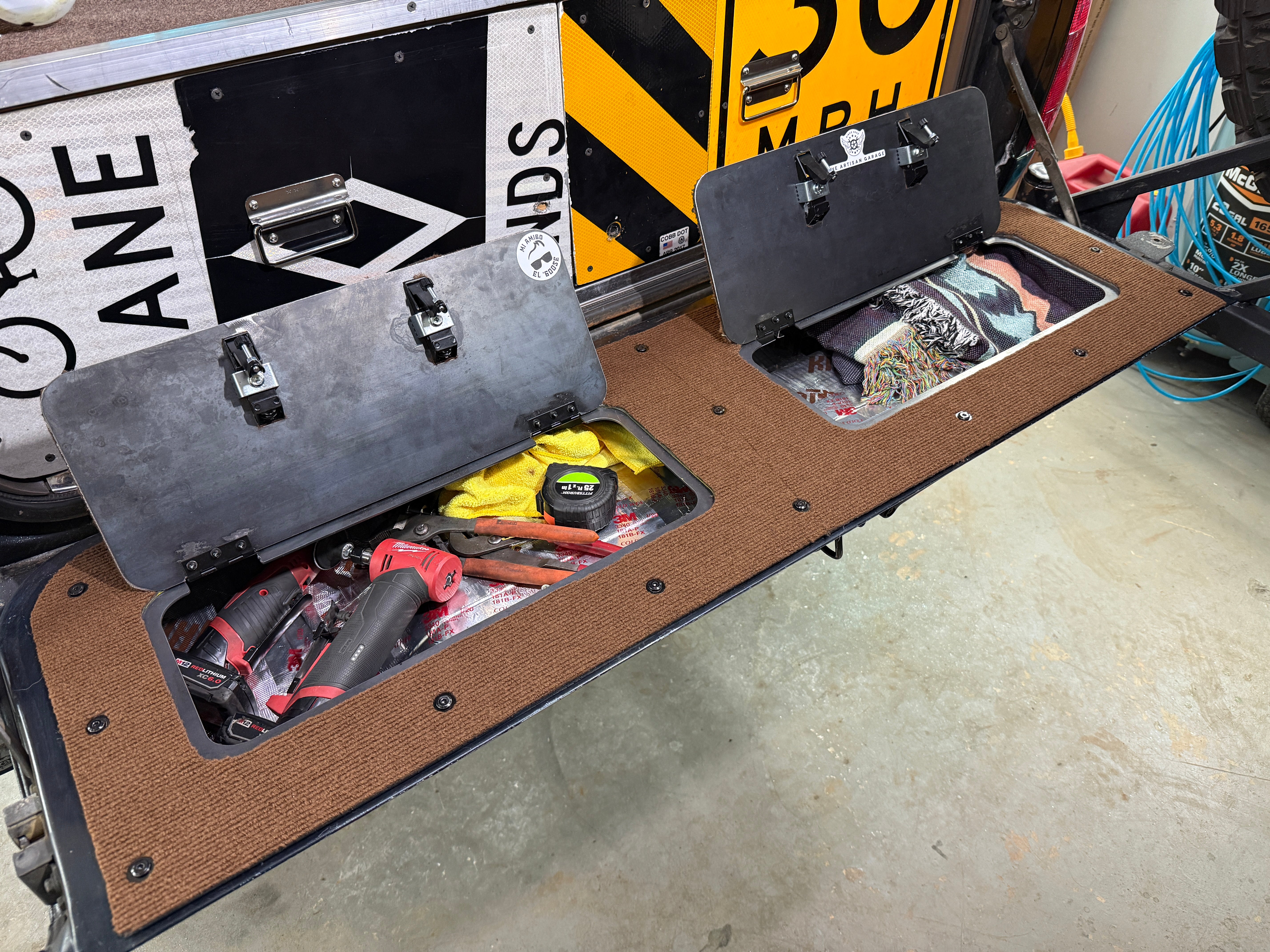 TAG 80/100 Series Tailgate Storage Kit – The Artisan Garage