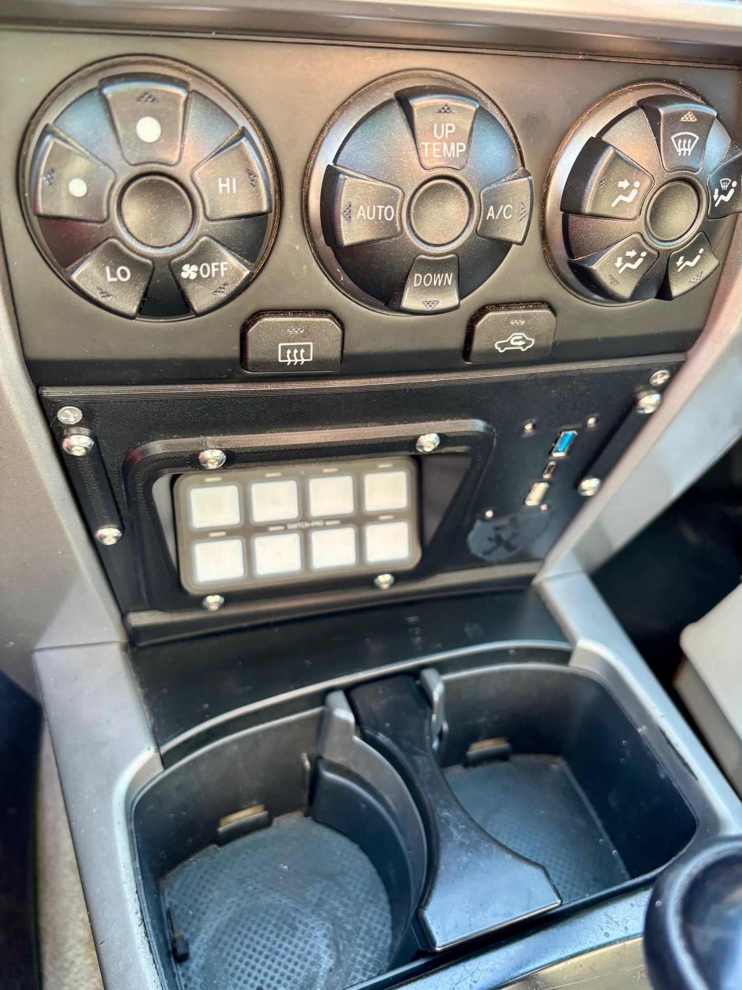 Modular Mount Panel for 4th Gen 4Runner Center Dash Panel (2003-2009)