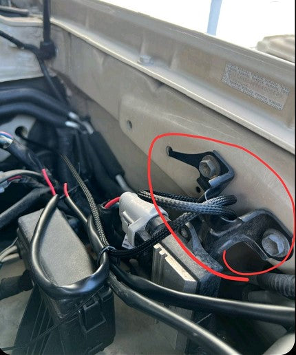 Auxbeam Switchboard Engine Bay Mounting Brackets