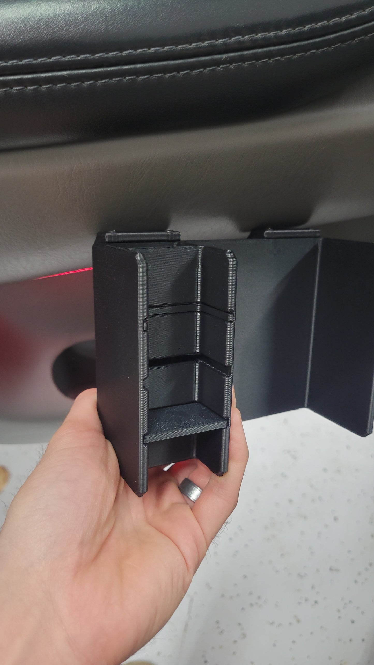 Adjustable shelf door pocket landcruiser LX470