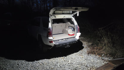 Rear Hatch Light Mount | KC Cyclone | Diode Dynamics Rock Light | Baja Rock Light | 4th Gen 4Runner (2003-2009)